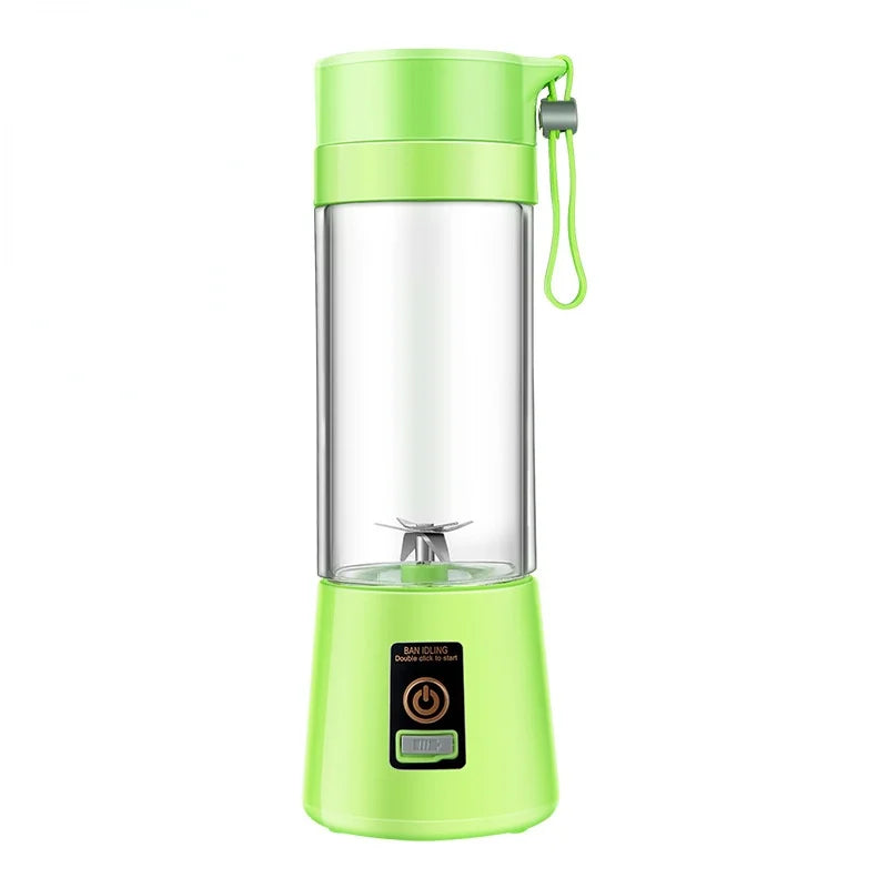 Electric Orange Fruit Smoothie Food Juicer Blender Cup Personal Wireless Rechargeable Usb Mini Hand Portable Blender Usb Blender