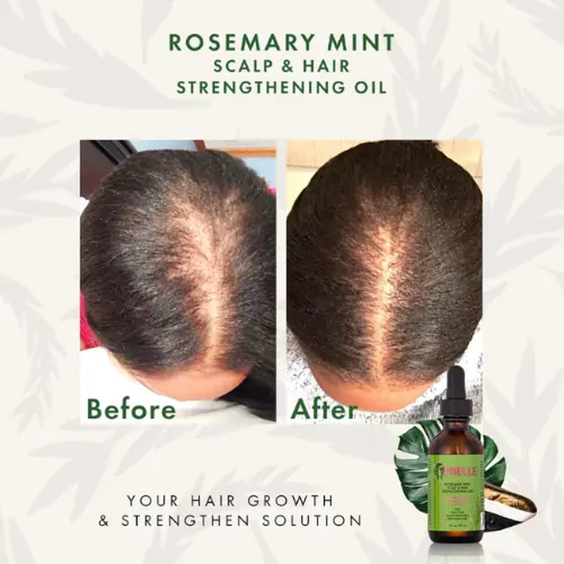 Huile Capillaire Rosemary Mint Oil - Mielle
