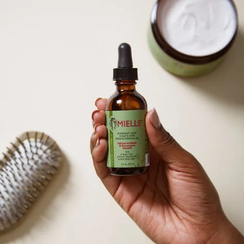 Huile Capillaire Rosemary Mint Oil - Mielle