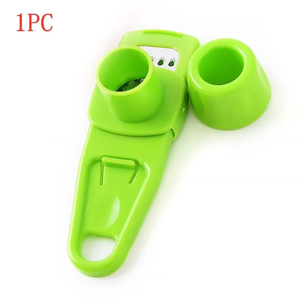 1PCS Garlic Crusher Press Multi-Functional Manual Ginger Garlic Grinding Grater Cutter Garlic Peeler Kitchen Tools