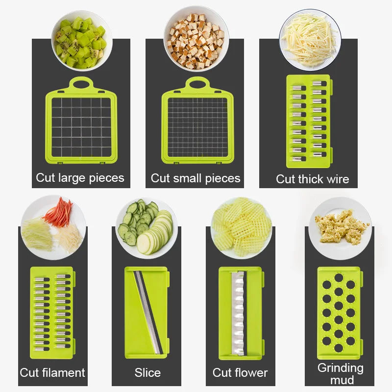 Manual Vegetable Cutter Slicer Kitchen Accessories Multifunctional round Mandoline Slicer Potato Cheese Kitchen Gadgets