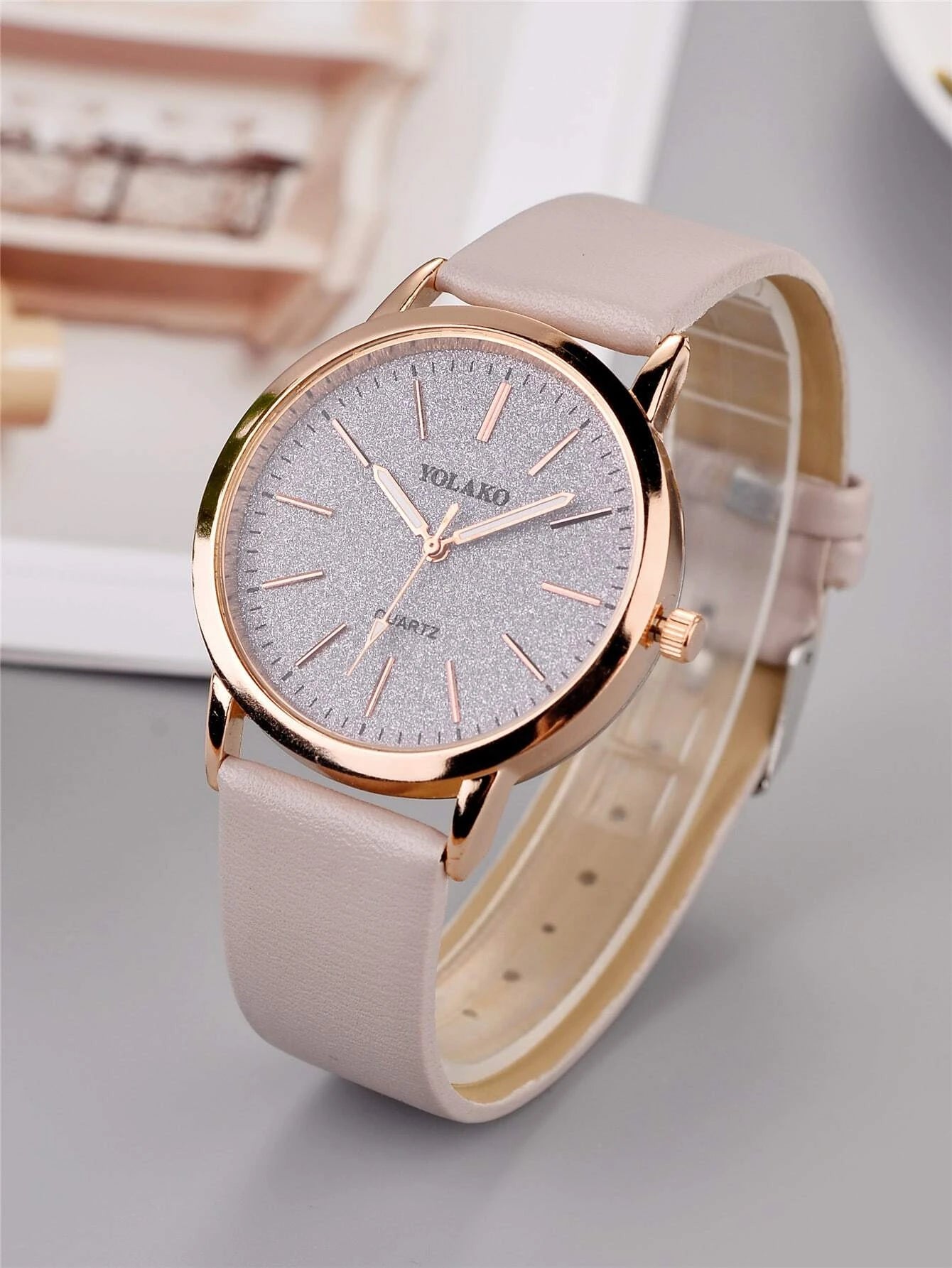 1Pc Fashion Classic PU Leather Women'S Watch, Casual Quartz Watch Clock Trend Starry Sky Women'S Watch as a Gift for Students Returning to School