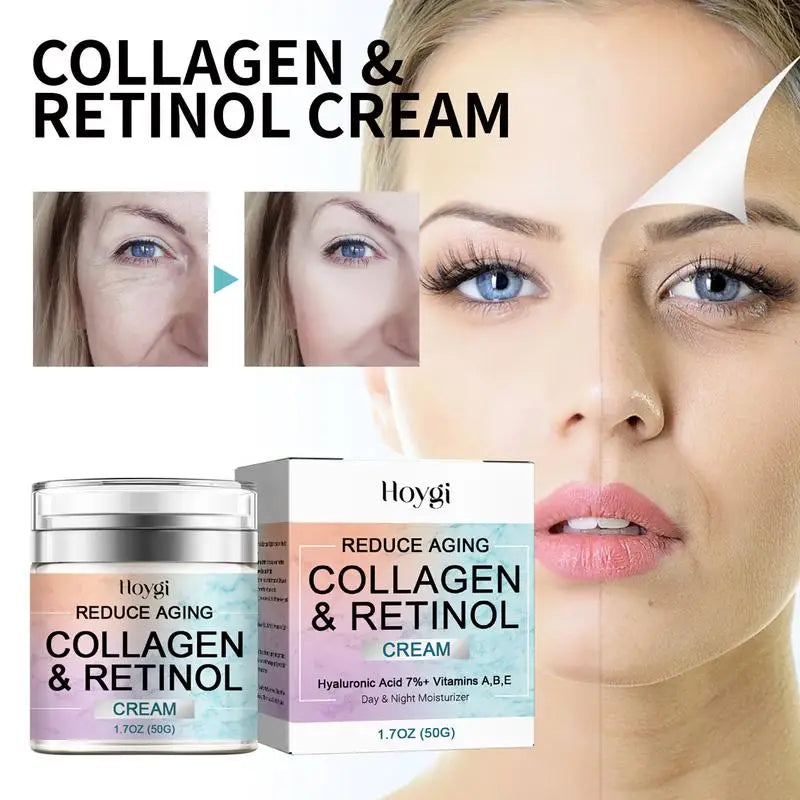 Lifting Firming Cream Collagen Wrinkle Remover Face Cream Face & Neck Wrinkles Firming Moisturizing Skin Hydrating Lifting Cream