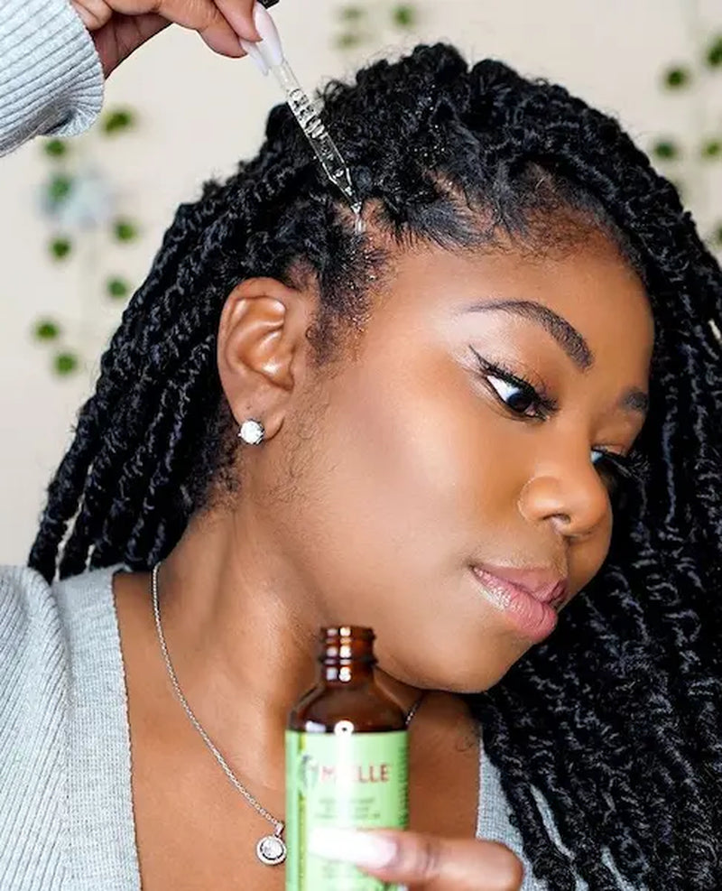 Huile Capillaire Rosemary Mint Oil - Mielle